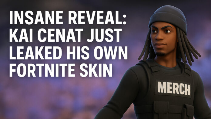 Insane Reveal: Kai Cenat Leaked His Own Fortnite Skin — See What’s Coming!
