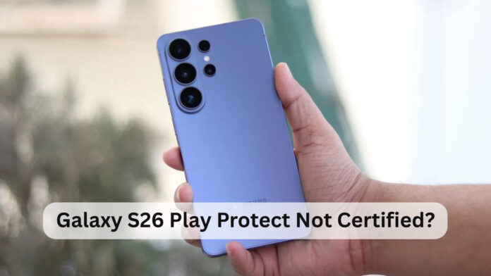 Galaxy S26 Play Protect Not Certified? Early Reports Suggest Possible Pre‑Release Glitch