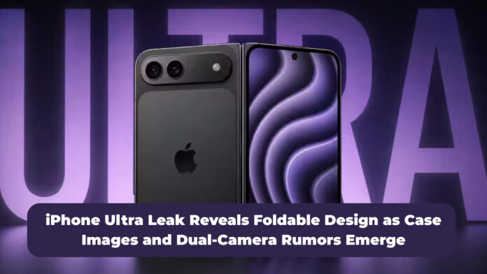 iPhone Ultra Leak Reveals Foldable Design as Case Images and Dual-Camera Rumors Emerge