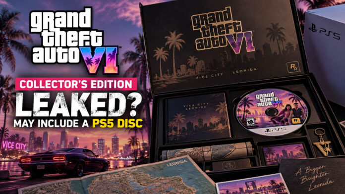 GTA 6 Collector’s Edition Leak Hints at a PS5 Disc